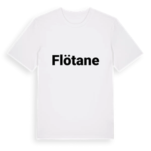 Flötane fetstil t-shirt – ekologisk bomull t-shirt från PinShirt