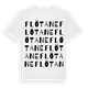 Flötane ordlek t-shirt