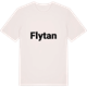 Vintage White t-shirt med Flytan fetstil t-shirt