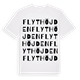 Flythöjden ordlek t-shirt