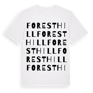 Forest Hill ordlek t-shirt – ekologisk bomull t-shirt från PinShirt