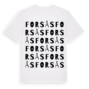 Forsås ordlek t-shirt – ekologisk bomull t-shirt från PinShirt