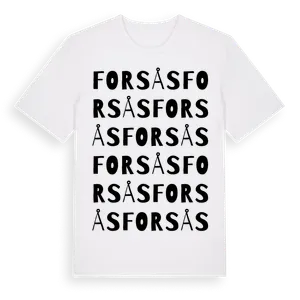 Forsås ordlek t-shirt – ekologisk bomull t-shirt från Pinshirt