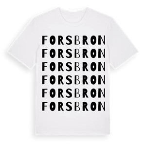 Forsbron ordlek t-shirt – ekologisk bomull t-shirt från PinShirt
