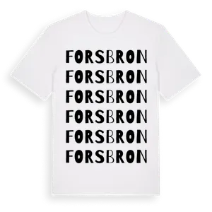 Forsbron ordlek t-shirt – ekologisk bomull t-shirt från Pinshirt