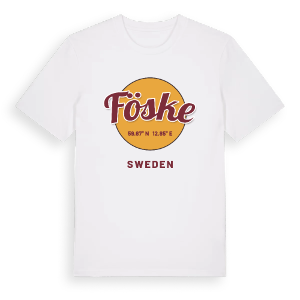 Föske cirkel t-shirt – ekologisk bomull t-shirt från PinShirt