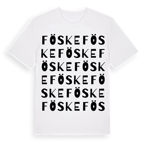 Föske ordlek t-shirt – ekologisk bomull t-shirt från PinShirt