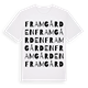 Framgården ordlek t-shirt