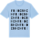Blue Soul t-shirt med Fridenhem ordlek t-shirt