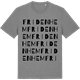 Mid Heather Gray t-shirt med Fridenhem ordlek t-shirt