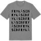 Mid Heather Gray t-shirt med Frykåsen ordlek t-shirt