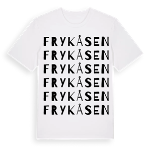 Frykåsen ordlek t-shirt – ekologisk bomull t-shirt från PinShirt