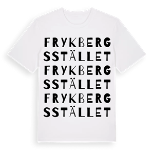 Frykbergsstället ordlek t-shirt – ekologisk bomull t-shirt från PinShirt