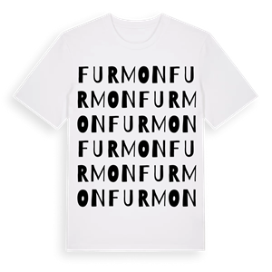 Furmon ordlek t-shirt – ekologisk bomull t-shirt från PinShirt