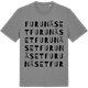 Mid Heather Gray t-shirt med Furunäset ordlek t-shirt