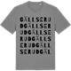 Mid Heather Gray t-shirt med Gällserud ordlek t-shirt