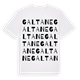 Galtane ordlek t-shirt