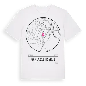Gamla Slottsbron t-shirt – ekologisk bomull t-shirt från Pinshirt
