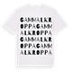 Gammalkroppa ordlek t-shirt