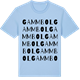 Blue Soul t-shirt med Gammbol ordlek t-shirt