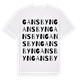 Gansbyn ordlek t-shirt