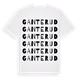 Ganterud ordlek t-shirt