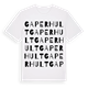 Gaperhult ordlek t-shirt