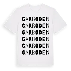 Garboden ordlek t-shirt – ekologisk bomull t-shirt från Pinshirt