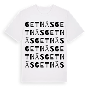 Getnäs ordlek t-shirt – ekologisk bomull t-shirt från Pinshirt