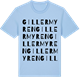 Blue Soul t-shirt med Gillermyren ordlek t-shirt