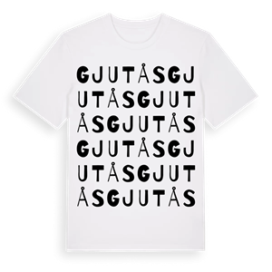 Gjutås ordlek t-shirt – ekologisk bomull t-shirt från Pinshirt