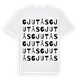 Gjutås ordlek t-shirt