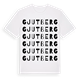 Gjutberg ordlek t-shirt