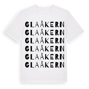 Glaåkern ordlek t-shirt – ekologisk bomull t-shirt från PinShirt