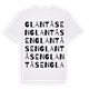 Glantåsen ordlek t-shirt