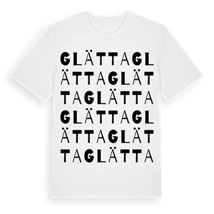 Glätta ordlek t-shirt – ekologisk bomull t-shirt från PinShirt