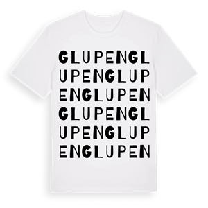 Glupen ordlek t-shirt – ekologisk bomull t-shirt från Pinshirt