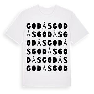 Godås ordlek t-shirt – ekologisk bomull t-shirt från PinShirt
