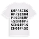 Göpåsen ordlek t-shirt
