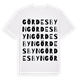 Gördesbyn ordlek t-shirt