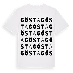 Gösta ordlek t-shirt – ekologisk bomull t-shirt från PinShirt