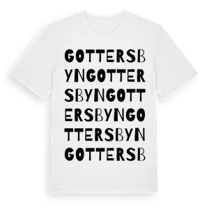 Gottersbyn ordlek t-shirt – ekologisk bomull t-shirt från Pinshirt