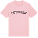 Pink Cotton t-shirt med Götviken böjd t-shirt