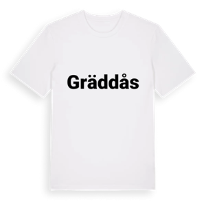 Gräddås fetstil t-shirt – ekologisk bomull t-shirt från PinShirt