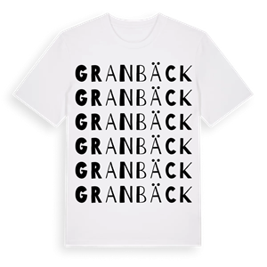Granbäck ordlek t-shirt – ekologisk bomull t-shirt från PinShirt