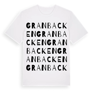 Granbacken ordlek t-shirt – ekologisk bomull t-shirt från PinShirt