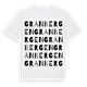 Granbergen ordlek t-shirt
