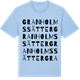 Blue Soul t-shirt med Granholmssätter ordlek t-shirt