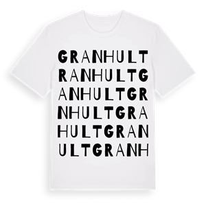 Granhult ordlek t-shirt – ekologisk bomull t-shirt från PinShirt