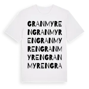 Granmyren ordlek t-shirt – ekologisk bomull t-shirt från Pinshirt
